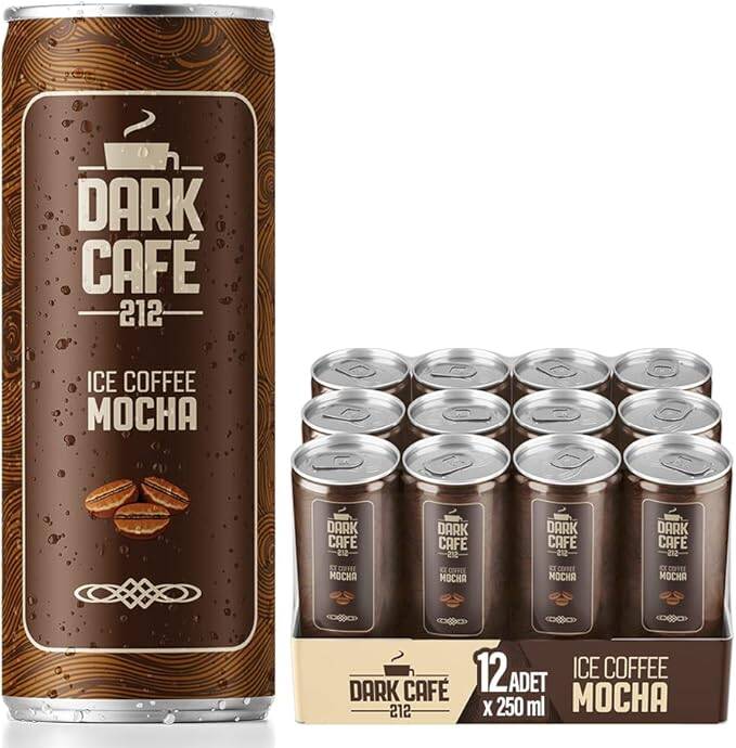 Dark Cafe 212 Soğuk Kahve Mocha 250 ml x 12 - 2
