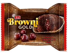 Eti Browni Gold Vişneli Kek 45Gr x 24 - 1