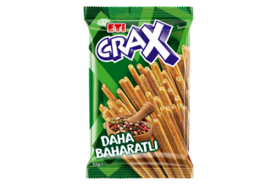 Eti Crax Baharatlı Çubuk Kraker 50Gr x 20 - ETİ
