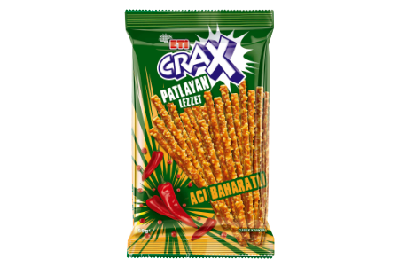 Eti Crax Patlayan Baharatlı Çubuk 50Gr x 20 - 1