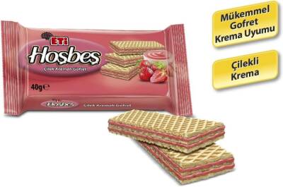 Eti Hoşbeş Çilekli 40gr x 24 - ETİ