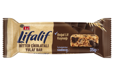 Eti Lifalif Bitter Çikolatalı Bar 35Gr x 16 - ETİ
