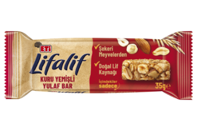 Eti Lifalif Kuruyemişli Bar 35Gr x 16 - ETİ