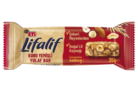 Eti Lifalif Kuruyemişli Bar 35Gr x 16 - 1