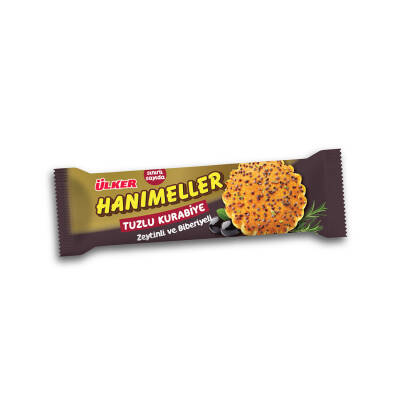 Hanımeller Zeytinli Biberiyeli Tuzlu Kurabiye 81 gr x 18 - ÜLKER