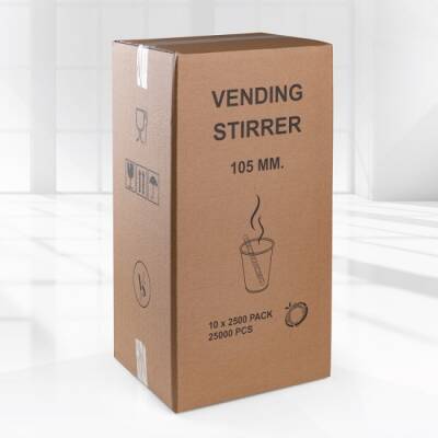 Kahve Otomatı Tahta Karıştırıcı - Misto Coffee