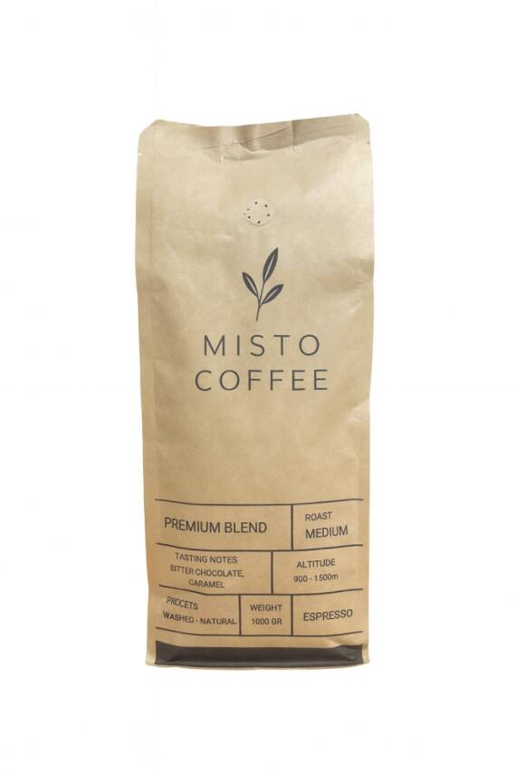 Misto Coffee Premium Blend Çekirdek Kahve 1 kg - 1