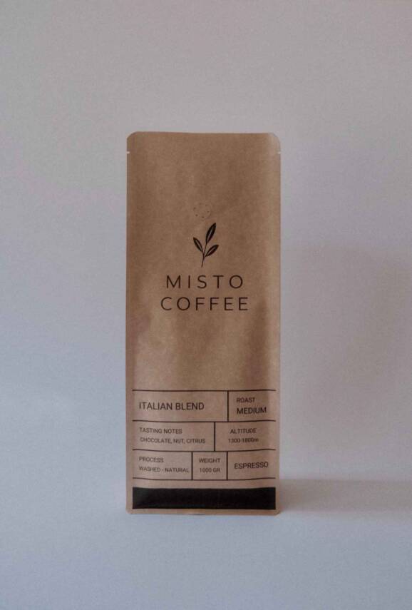 Misto Coffee Premium Blend Çekirdek Kahve 1 kg - 2