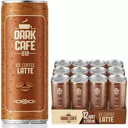 Dark Cafe 212 Soğuk Kahve Latte 250 ml x 12 - 2