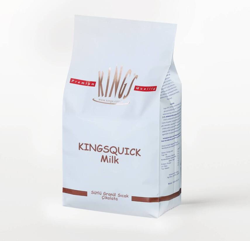 Kings Sütlü Granül Sıcak Çikolata 1000 g - 1