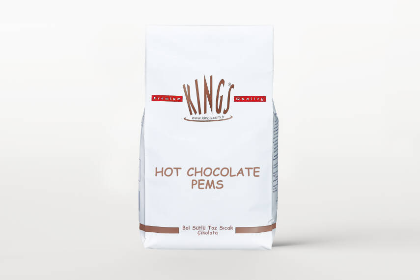 Kings Sütlü Toz Sıcak Çikolata 1000 g - 1