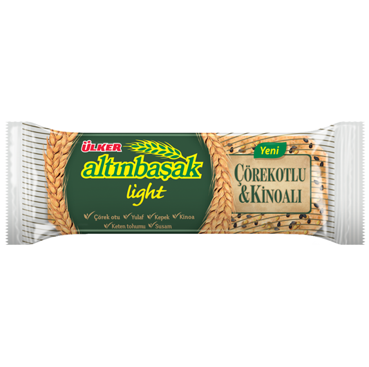 Ülker Altınbaşak Çörekotlu ve Kinoalı Kraker 40 Gr x 24 - 1