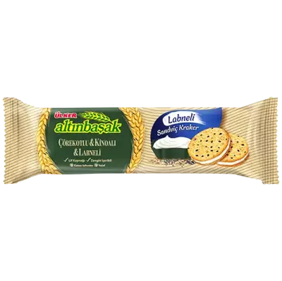 Ülker Altınbaşak Labneli Sandviç Kraker 60 Gr x 18 - 1