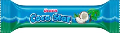 Ülker Coco Star Hindistan Cevizli Bar Çikolata 25 Gr x 24 - ÜLKER