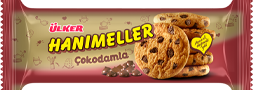 Ülker Hanımeller Çokodamla Rulo Bisküvi 82 Gr x 18 - 1