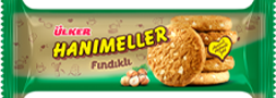 Ülker Hanımeller Fındıklı Bisküvi 82 Gr x 18 - ÜLKER