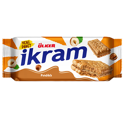 Ülker İkram Fındık Kremalı Bisküvi 84 Gr x 24 - ÜLKER