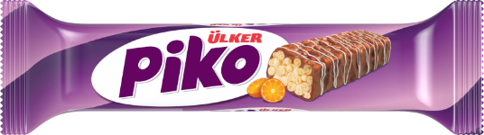 Ülker Piko Portakallı Pirinç Patlaklı Çikolata 18 Gr x 24 - 1