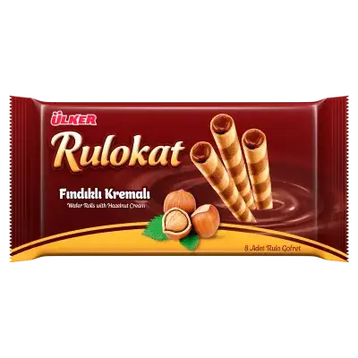 Ülker Rulokat Fındık Kremalı Gofret 42 Gr x 12 - 1