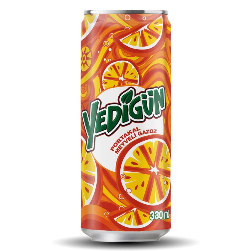 Yedigün Gazoz Kutu 330ml - 1
